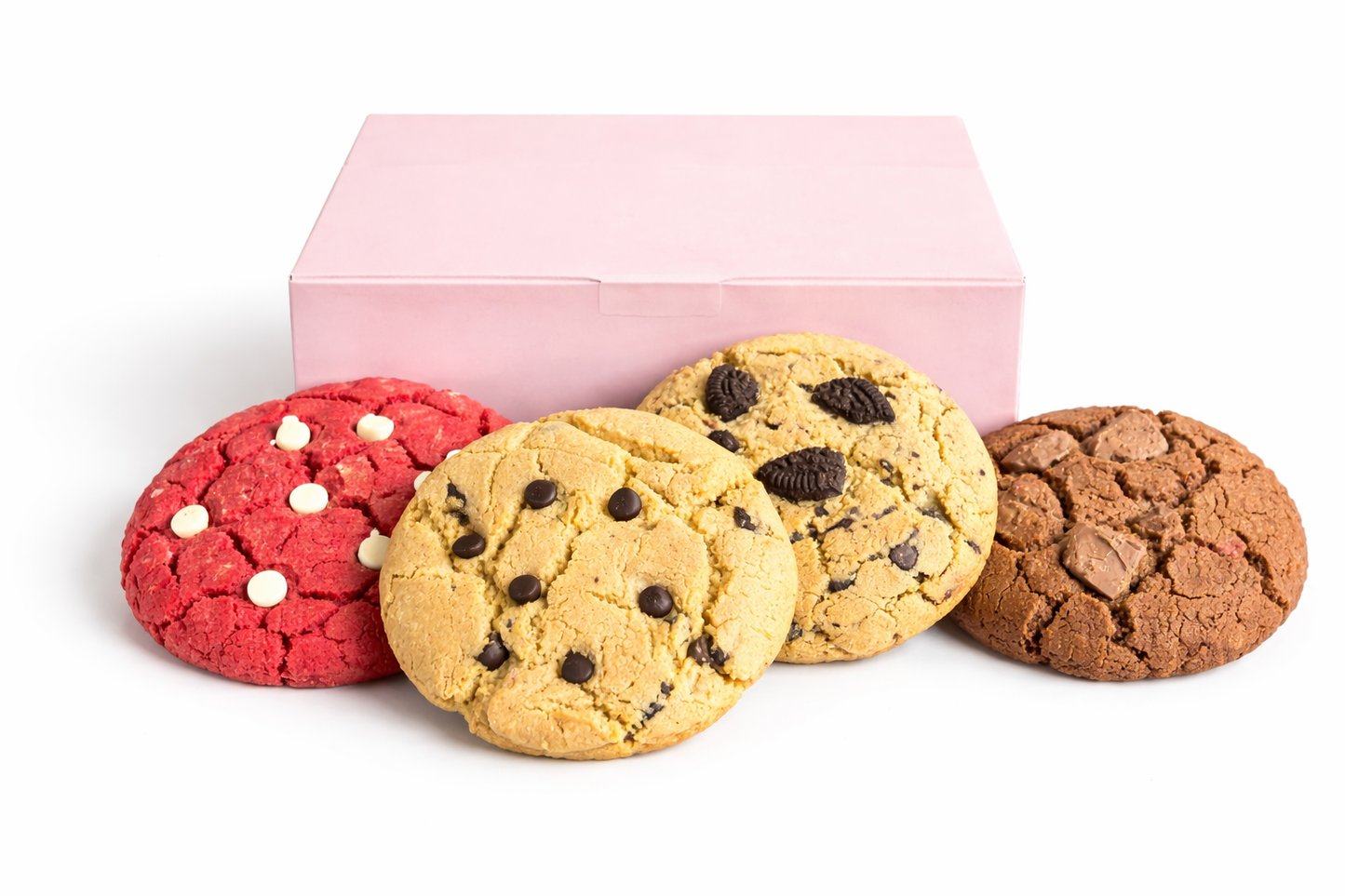 All Mix Cookies , 4 types of cookies (4pcs)