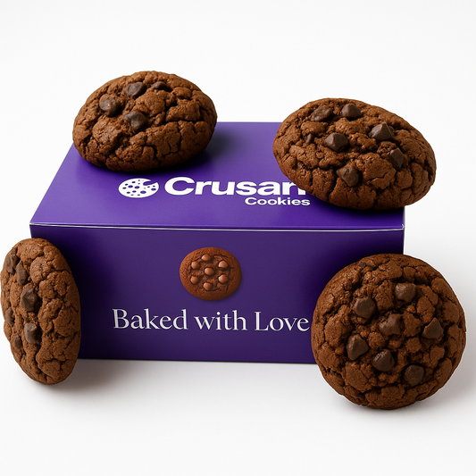 Double Chocolate Cookies 8pec's