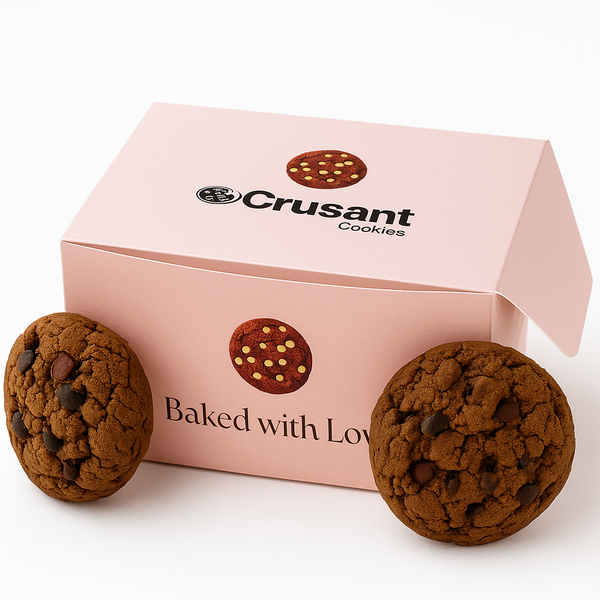 Double Chocolate Chip Cookies (6pcs)