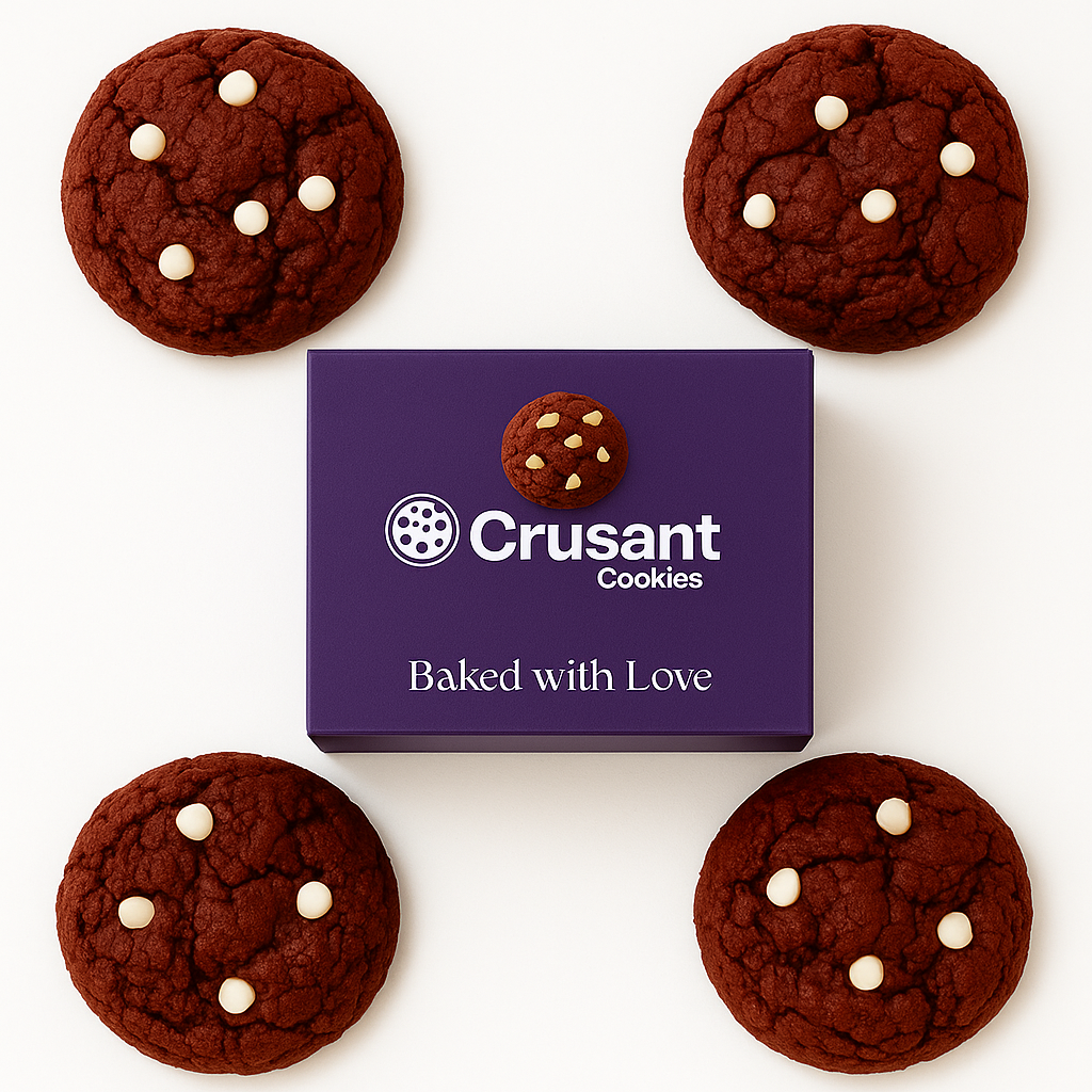 Red Velvet Cookies 8pec's
