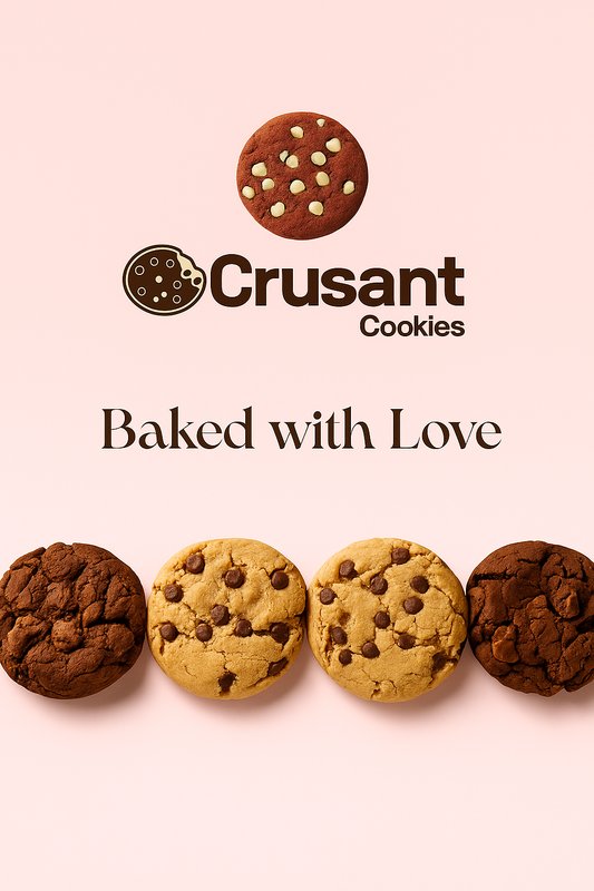 Chocolate chip cookies, Doubel Chocolate cookies (4pec)