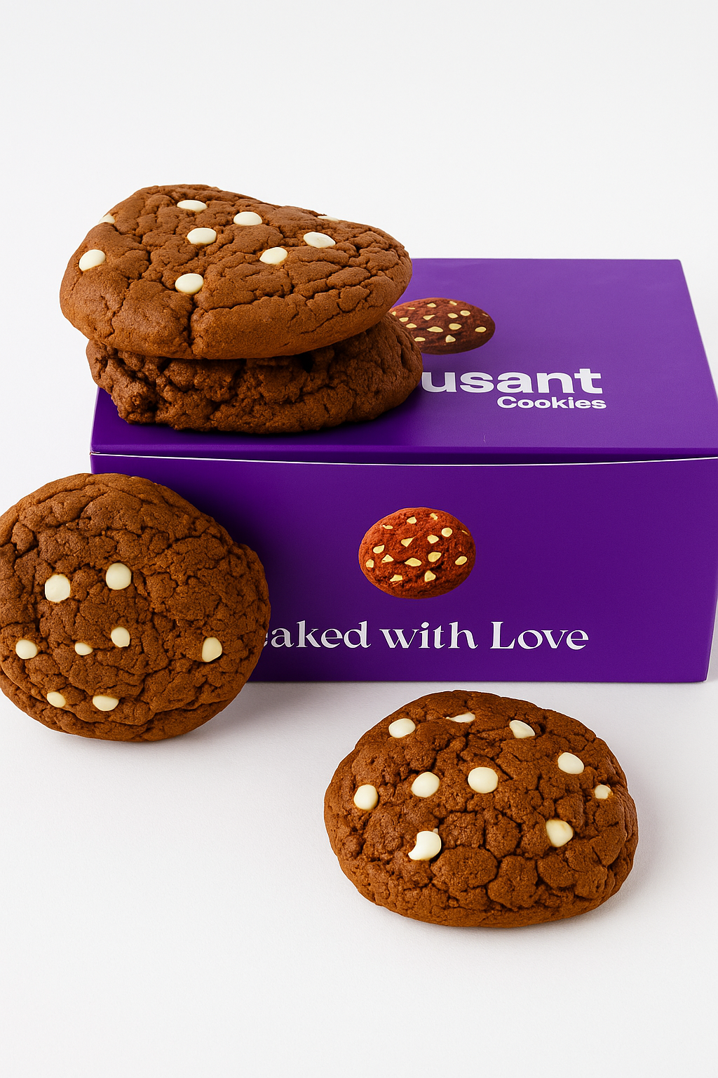 Red Velvet Cookies 8pec's