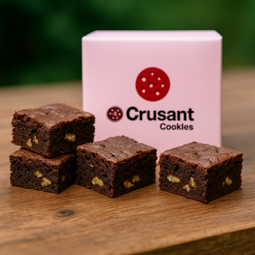 Chocolate Walnut brownie (4pcs)