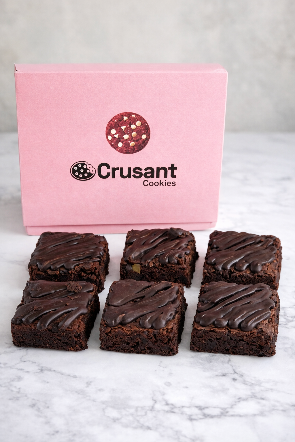 Double Chocolate Brownies ( 6pcs )